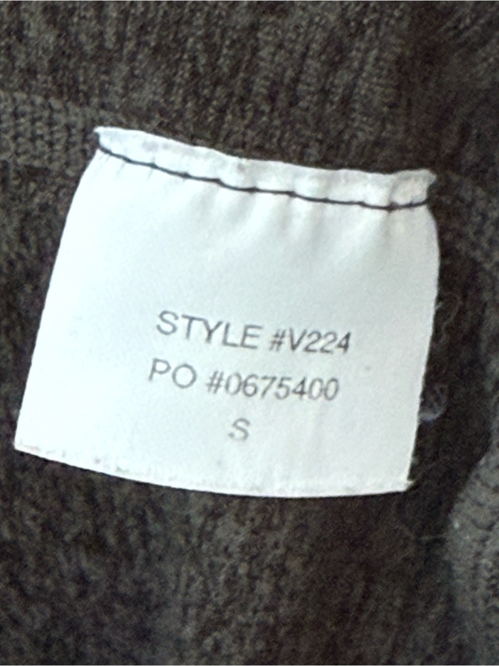 Vuori Ponto Performance Crew Charcoal Heather Sweatshirt Men's V224 S Dreamknit - Picture 11 of 12